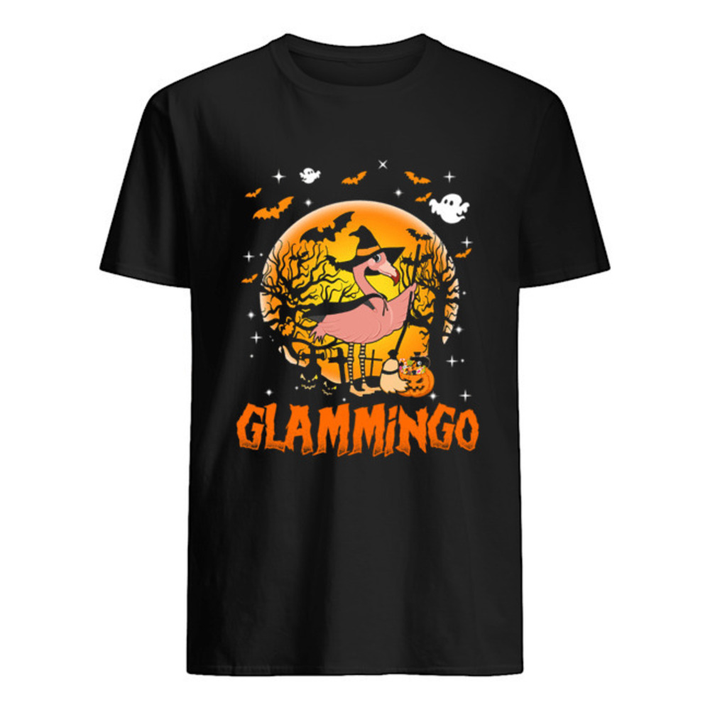 Halloween Glammingo Funny Flamingo Lover Gift Tshirt